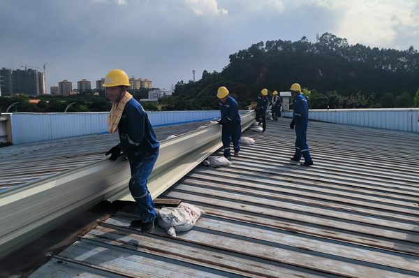 越峰電子（廣州）有限公司光伏發電項目開工